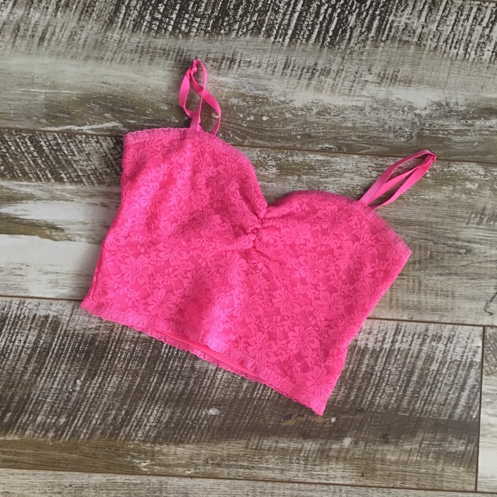 🌸Lace Crop Top//great condition🌸